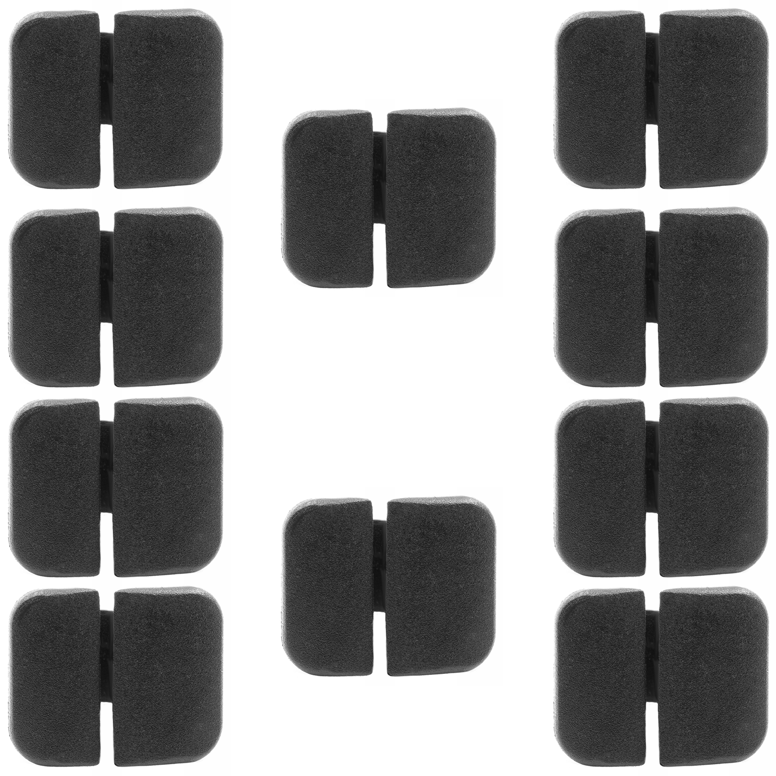 10x Motorhauben-schalldämpferclips Audi A2 A3 A4 A6 A8 Q7 P-ń
