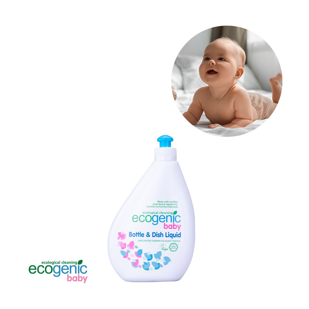 Ecogener Baby-, Flaschen-, Schnuller- Und Spielzeugreiniger, Unparfümiert, 500 Ml