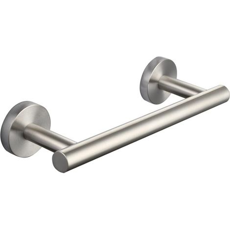 23 Cm Hohe Handtuchstange Aus Edelstahl Zur Wandmontage, Oberfläche: Gebürstetes Nickel, Zvd-behandelt