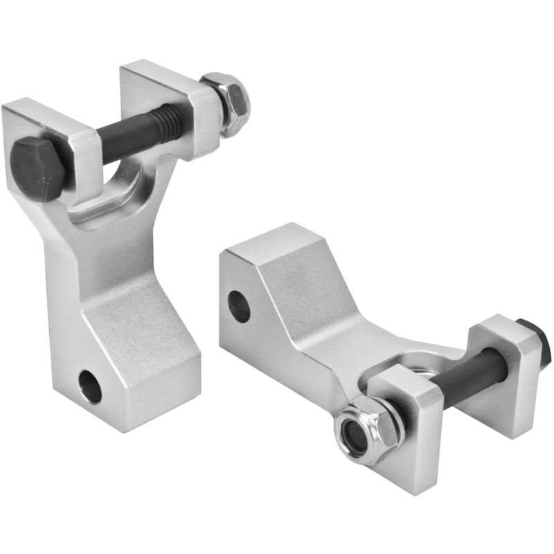 Atv-vorderachs-tieferlegungssatz, 2-teilig, 8,9 Cm Tieferlegung, Aluminiumlegierung, Passend Für Raptor 660 660r Yfm660r 2001–2005, Silber.
