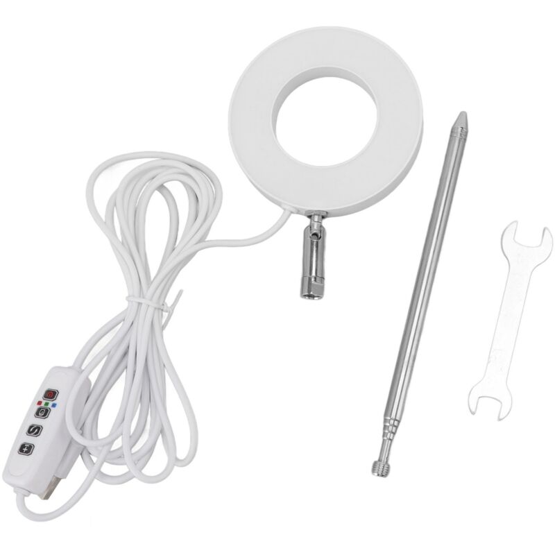 Pflanzenwachstumslampe Vollspektrum-led-halo-lampe Mit Engelsring Und Usb-anschluss Für Das Pflanzenwachstum In Innenräumen