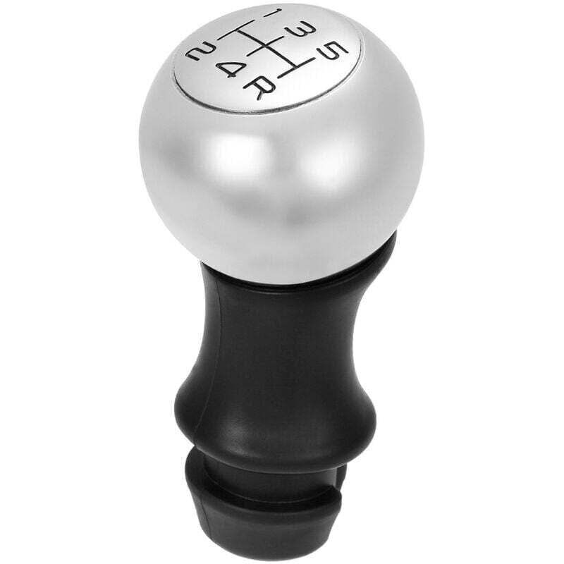 Chrom-schaltknauf, Adapter Für Manuellen Schaltknauf, 5-gang-getriebe Für Peugeot 307, Silber