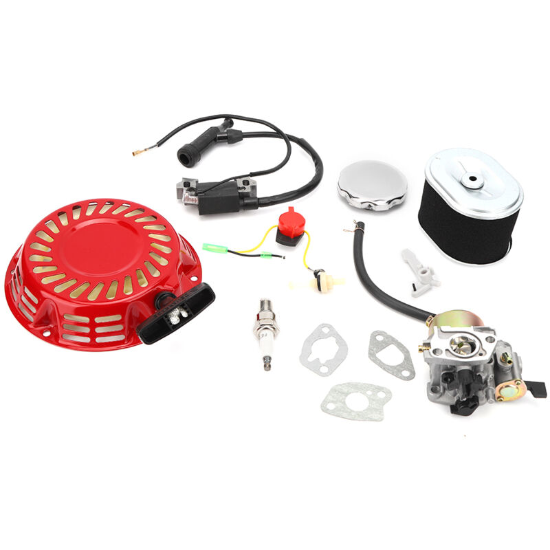 Tankdeckel-schlauchset Für Honda Gx160 Gx200, Seilzugstarter, Vergaserzündspule, Zündkerze, Ein-/ausschalter.