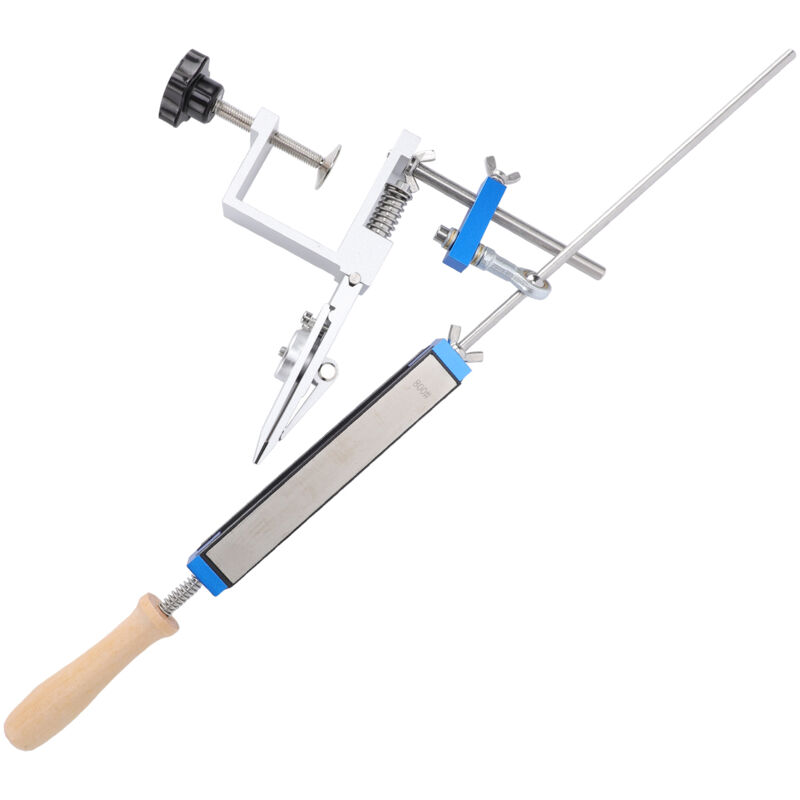 Geführtes Schärfsystem, Professionelles Werkzeug Mit Diamant-schärfsteinen Der Körnung 150/400/800/2000 Für Küchen- Und Outdoor-klingen Mit 4