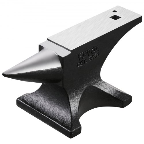 Einzelhornamboss Amboss Aus Gussstahl 25 Kg Runder Hornamboss Mit Hoher Härte & Großer Arbeitsplatte & Stabiler Basis, Metallbearbeitungswerkzeug Zum Biegen Formen Und Verdrehen Von Metall
