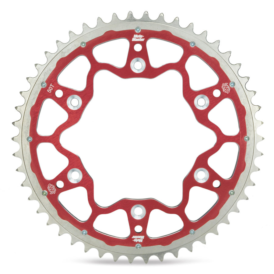Moto-master Hinterradritzel Doppelring Stahl-alu 28950 Rot Cr/crf/rr 83-25 520