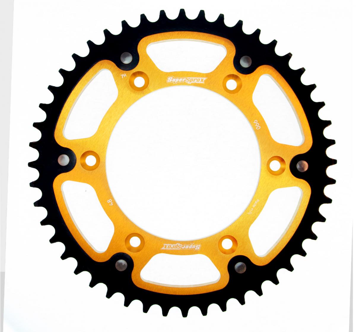 Stealth Prox Ktm Sx/exc Kettenrad Hinten Gold Jtr897.48 Langlebige Qualität