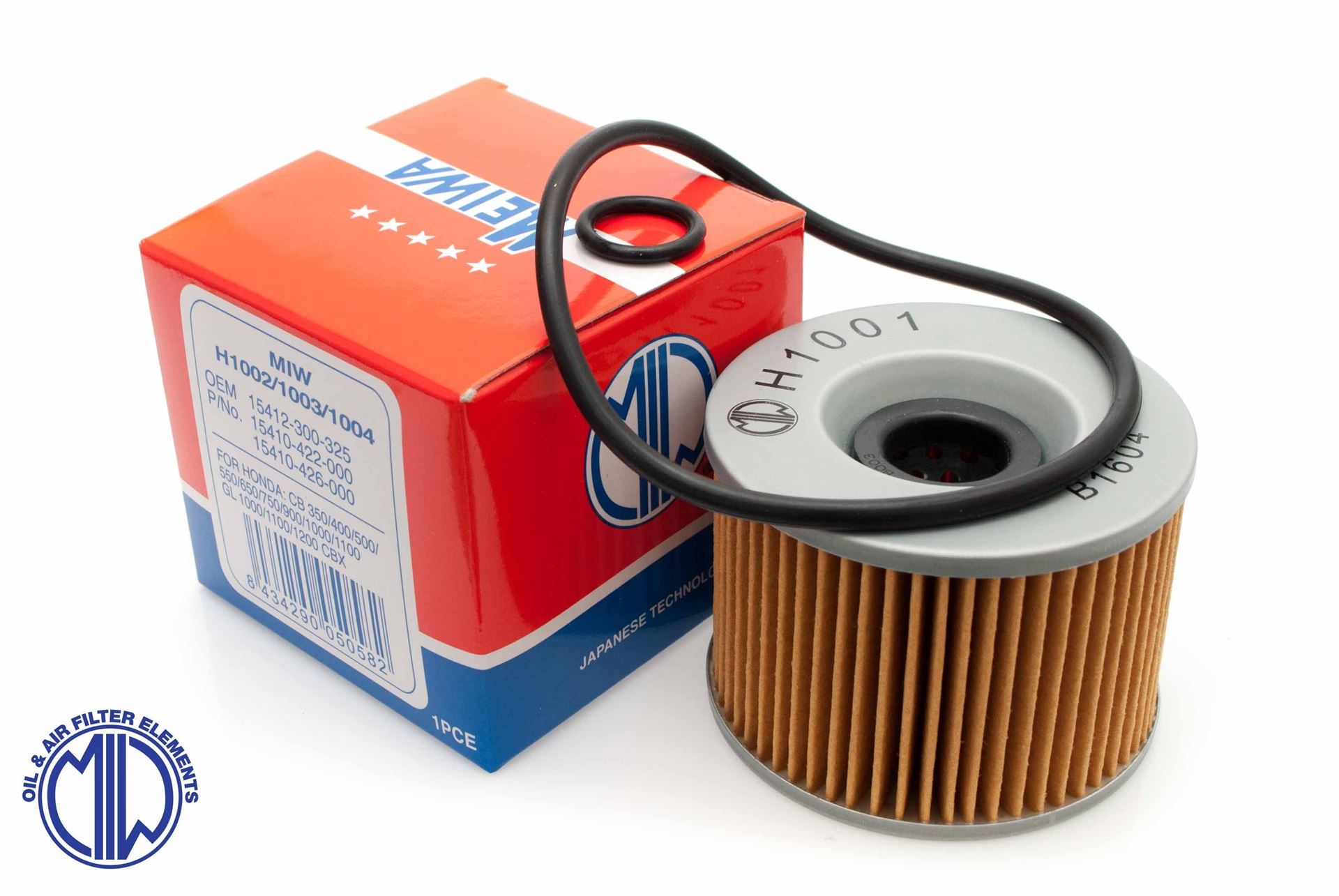 Ölfilter Miw Meiwa Hf401 Mit O-ringen Honda/kawasaki/yamaha 50 Stück.