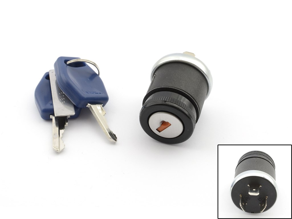 Universeller Motorrad-zündschalter Tecnium/vicma, 2 Positionen, 3 Kabel, 6553