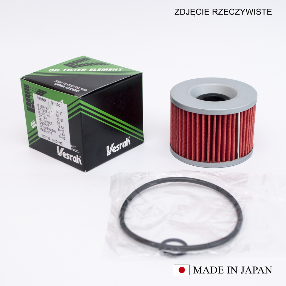 Vesrah Ölfilter Hf401 (mit O-ringen) (hergestellt In Japan)