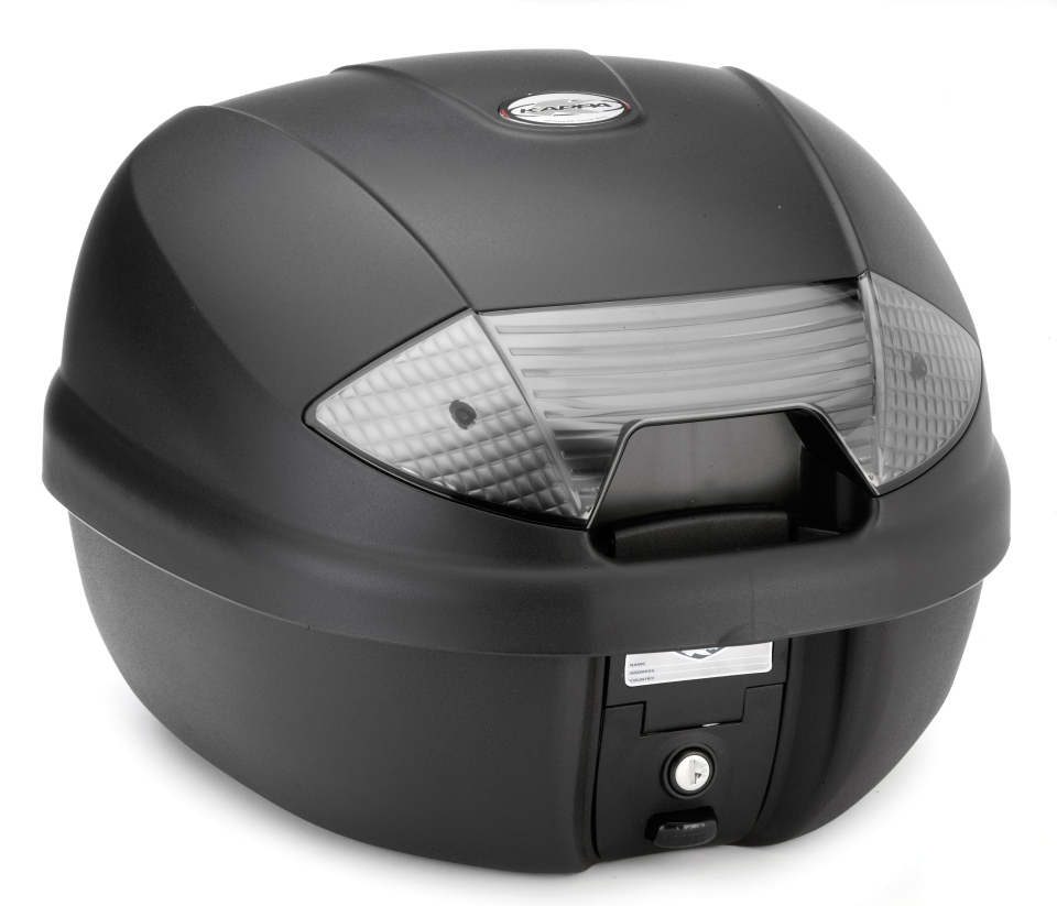 Kappa Topcase 30l Monolock K30nt Mit Weissen Reflektoren (inklusive Platte)