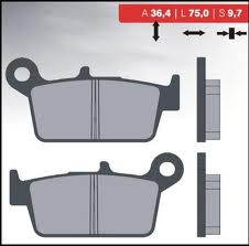 Brenta Bremsbeläge Kh131 Sintermetall (gold) (ft 4087)