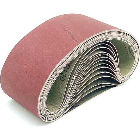 610 X 100 Ringschleifband, 4-zoll-aluminiumoxid-schleifband (5 Stück)