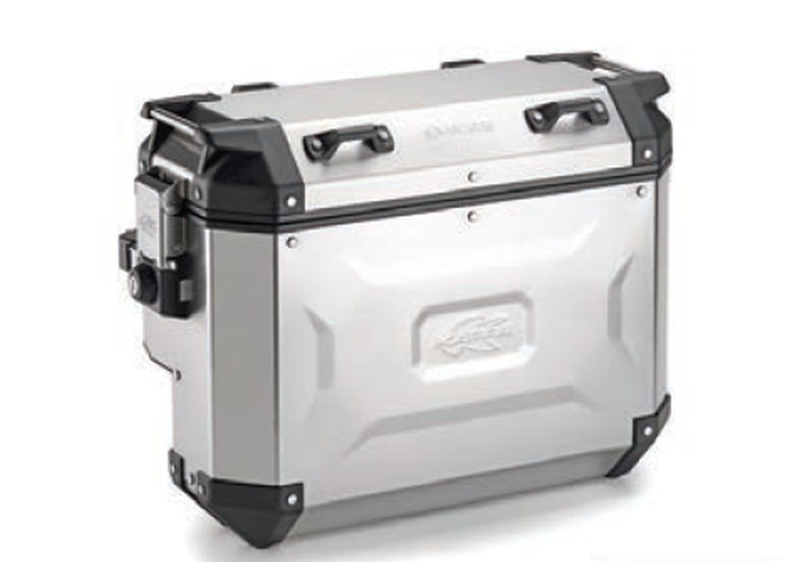 Kappa 2025/05 Seitenkoffer 33l Monokey Cam Side Kvgs33a K'Voyager Aluminium Rechts Silber - Einsatz