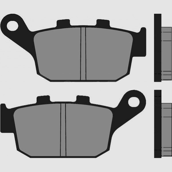 Brenta Bremsbeläge Kh140 Sintermetall (gold) Hinten (honda, Kawasaki, Triumph, Yamaha Xj6, Xsr70) (ft 4073)