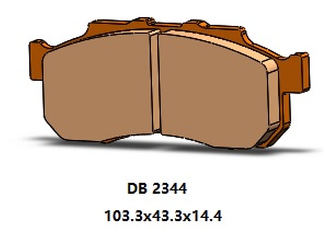 Delta-bremsbeläge Vorne, Pioneer-bremsen Vorne (2015–2022) – Original