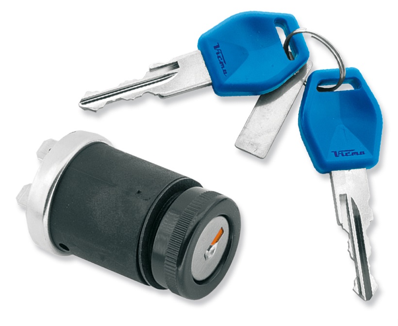 Tecnium (vicma) Universal-motorradzündschalter, 3 Positionen, 4 Kabel