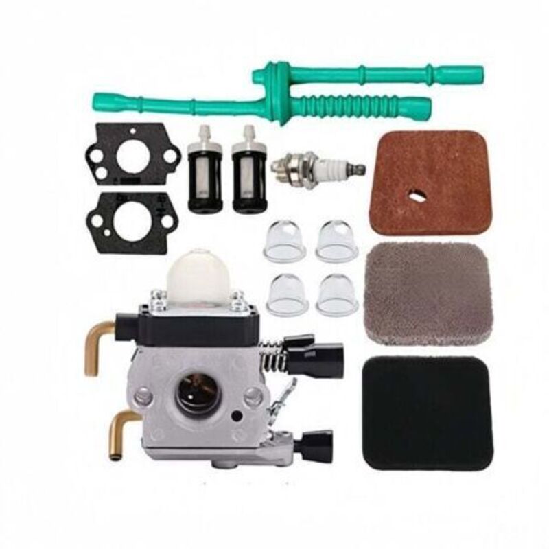 C1q-s97 Vergaser Mit Kraftstoffleitungssatz Und Luftfilter Für Stihl Freischneider/trimmer Fs38, Fs45, Fs46, Fs55, Km55, Hl45, Fs45l, Fs45c, Fs46c, Fs55c, Fs55r, Fs55rc