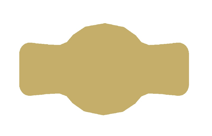 Etiketten Für Einmachgläser, 7 X 4 Cm, 72 Stück, Mattgold