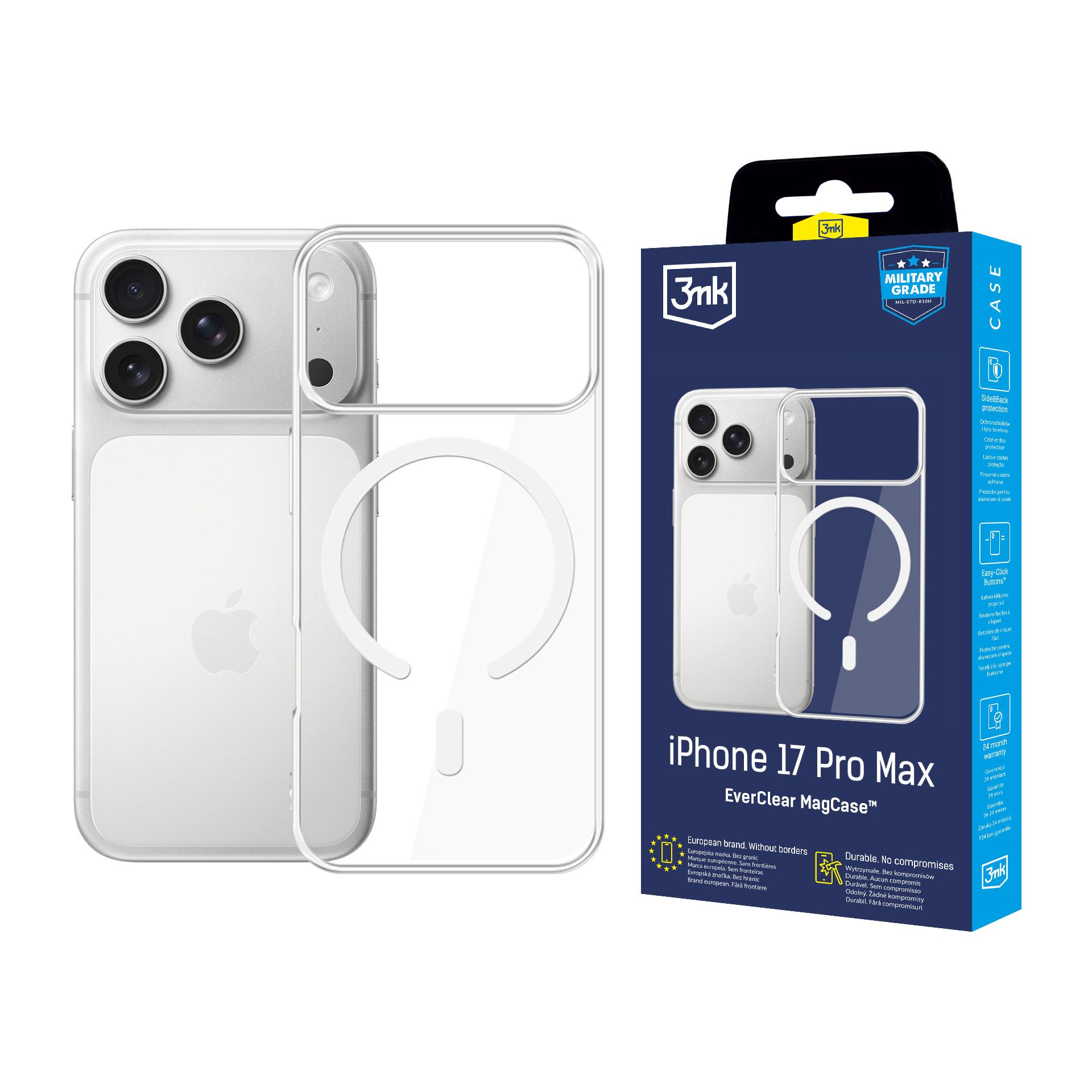 Apple Iphone 17 Pro Max - 3mk Everclear Magcase