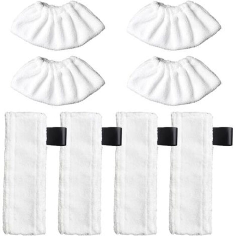 Dampfmoppbezug Sc1 Sc2 Sc3 Sc4 Sc5, Reinigungstuchbezug, Ersatzteile, 4er-pack