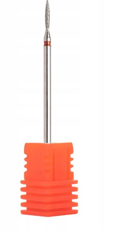 Diamantschneider In Roter Tropfenform