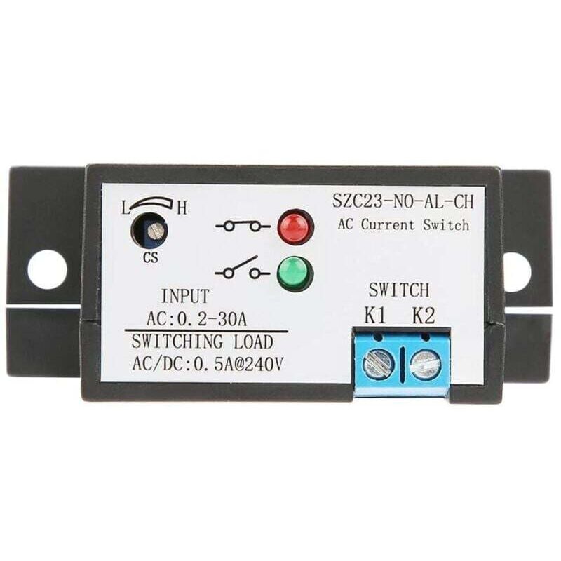 Einstellbarer Strommessschalter, Normalerweise Offener Strommessschalter 0,2–30 A Szc23-no-al-ch