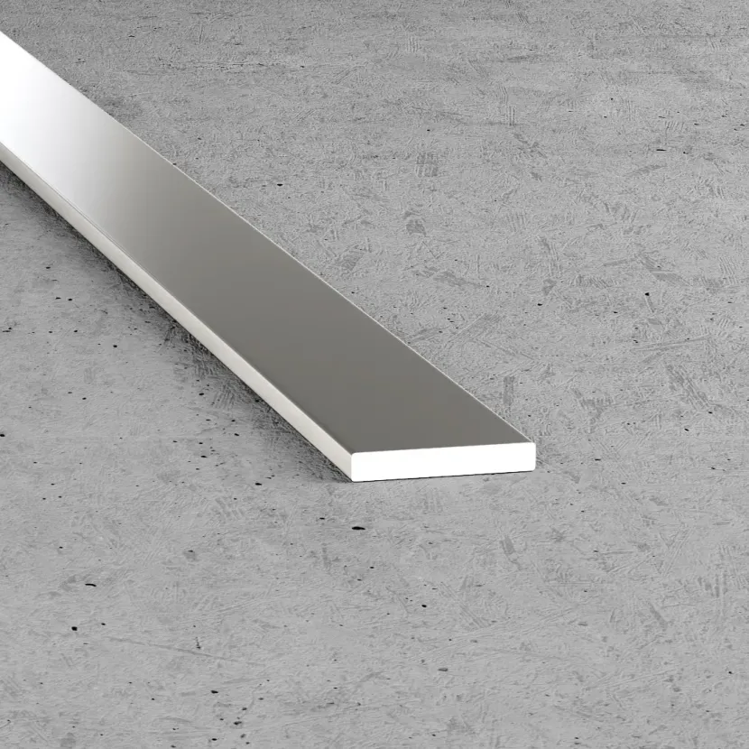 Streifen B03 Anode Silber 100 Cm