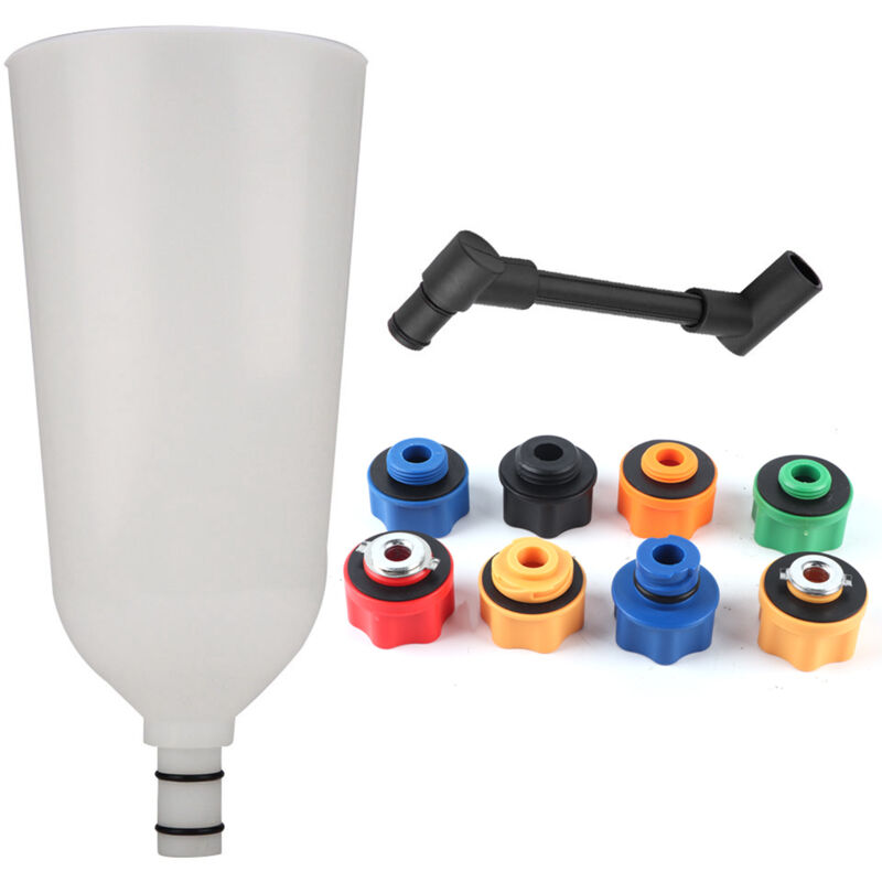 10-teiliges Öleinfülltrichter-set, Robuster Motoradapter, Langlebiger Auslaufschutz Für Autos