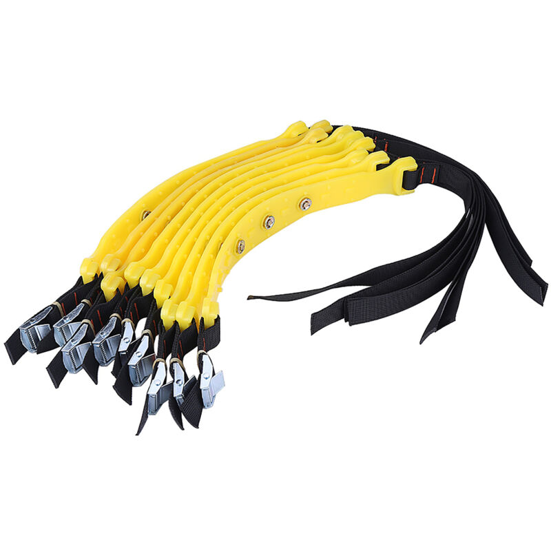 10 Stück 185–225 Mm Anti-rutsch-reifengürtel Schneeketten Universal Für Pkw, Lkw Und Suv