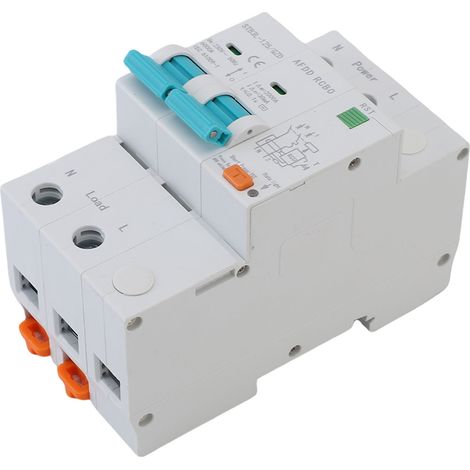 Afdd Lichtbogenschutzgerät 2p Rcbo Rccb Leitungsschutzschalter Überlast-, Erdschluss- Und Kurzschlussschutz 63a