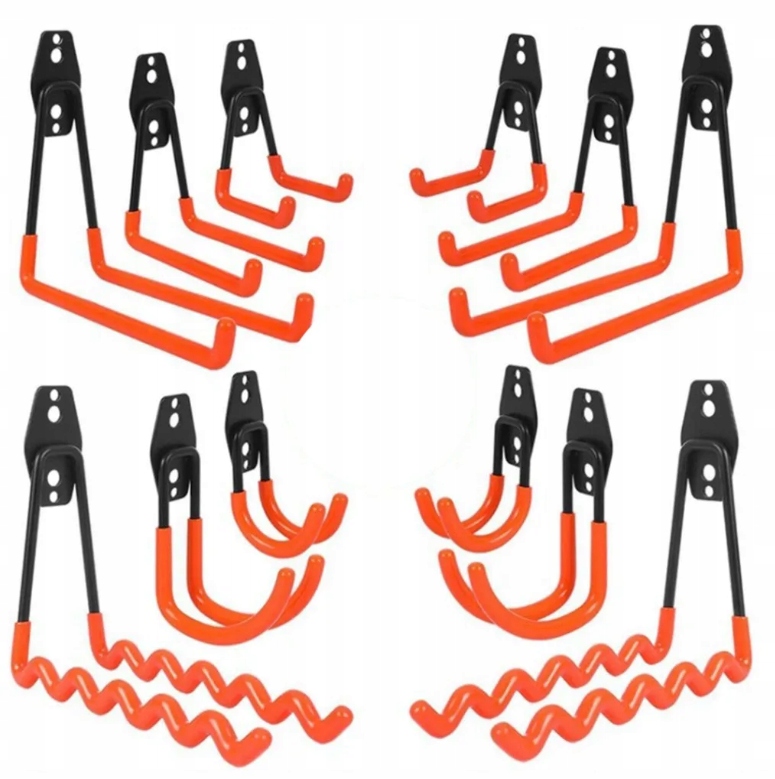 Metallkleiderbügel-set, 12 Stück, Haken Für Die Garage