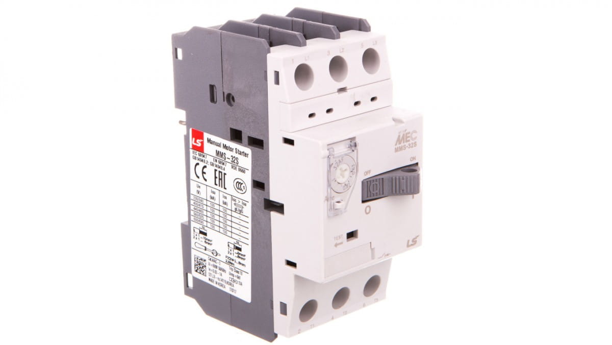 Motorschutzschalter 0,63-1a Mms-32s 1a