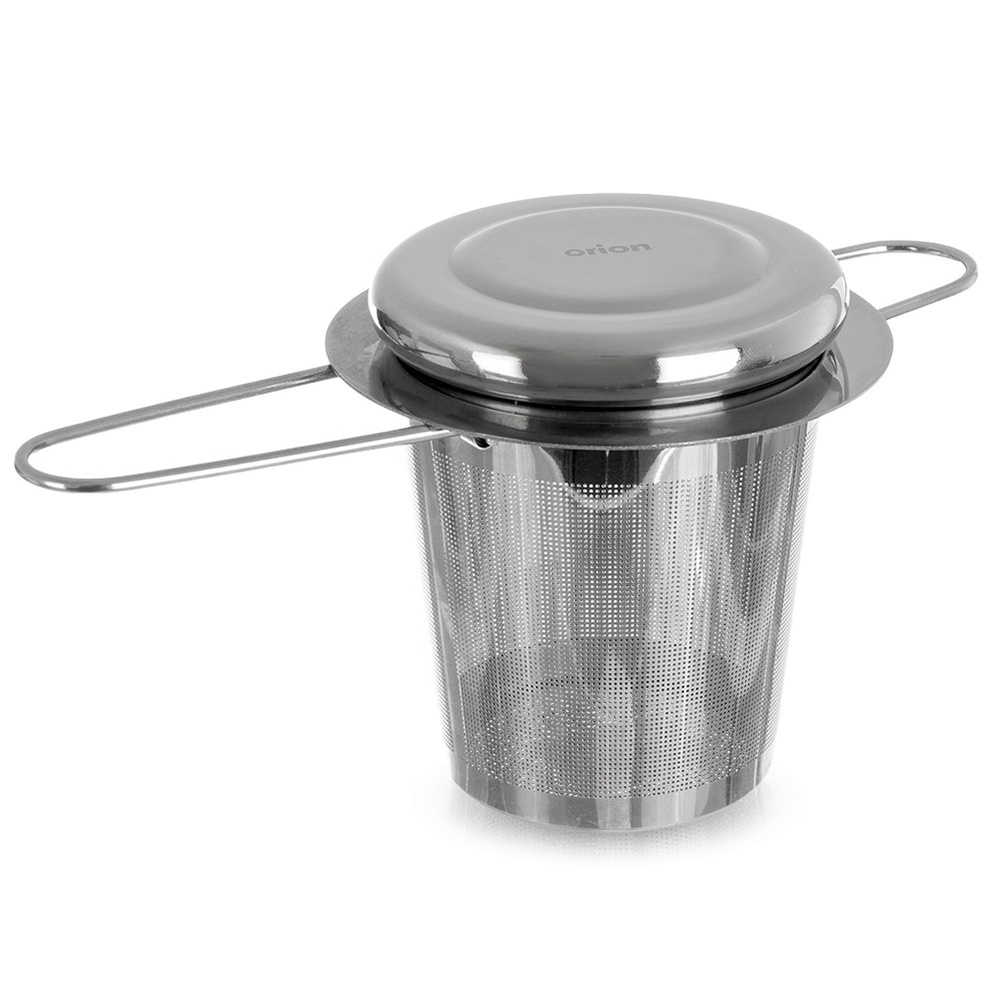 Großes Stahlsieb Zum Aufbrühen Von Tee, Kräutern Und Aufgüssen, Becher, Krug