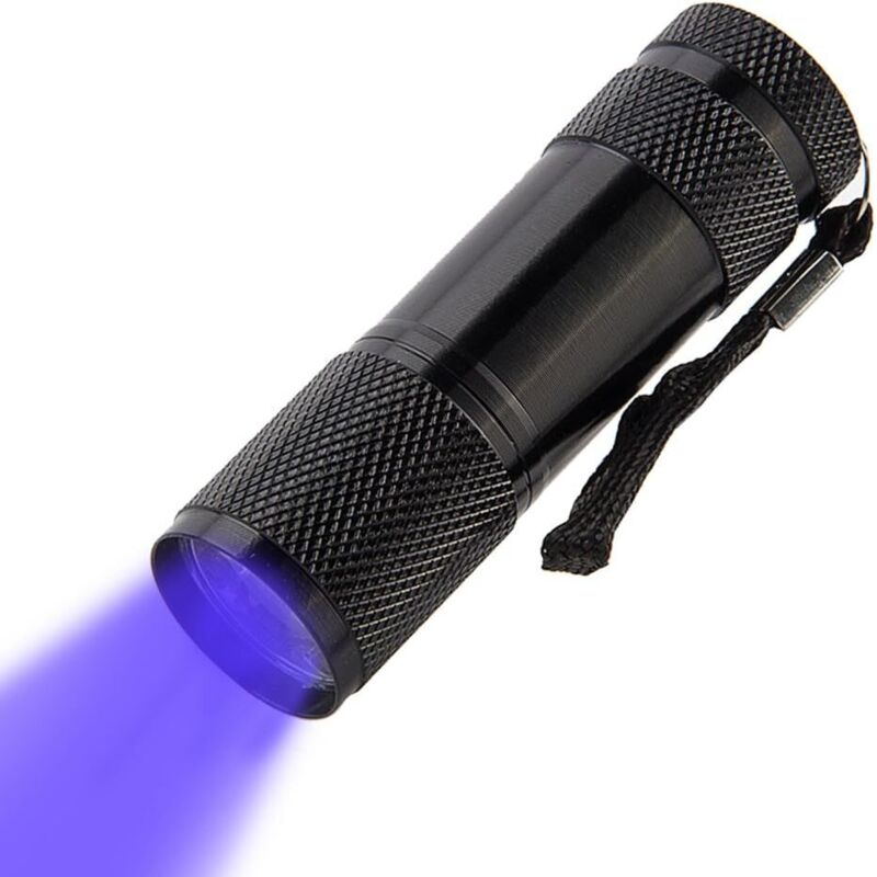 395 Nm Mini-uv-led-taschenlampe/schwarzlicht, Uv-led-taschenlampe, Detektor Für Haustierurin Und Flecken, Zum Auffinden Von Flecken Auf Kleidung, Teppichen Oder Läufern