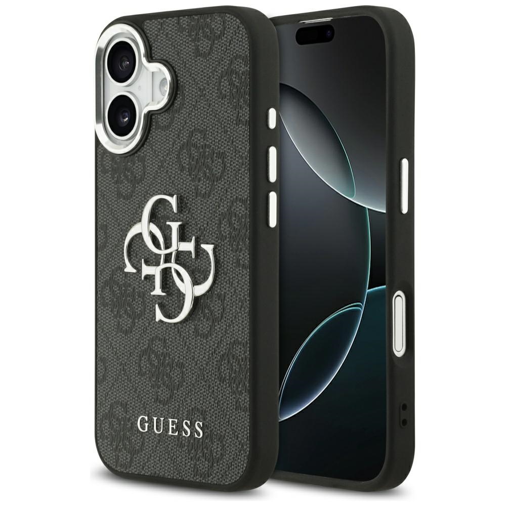Guess 4g Big 4g Classic Logo Hülle Für Iphone 17 Schwarz Silber