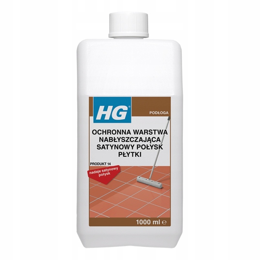 Hg Schutzglanzflüssigkeit Für Fliesen, Seidenmatt, 1 L