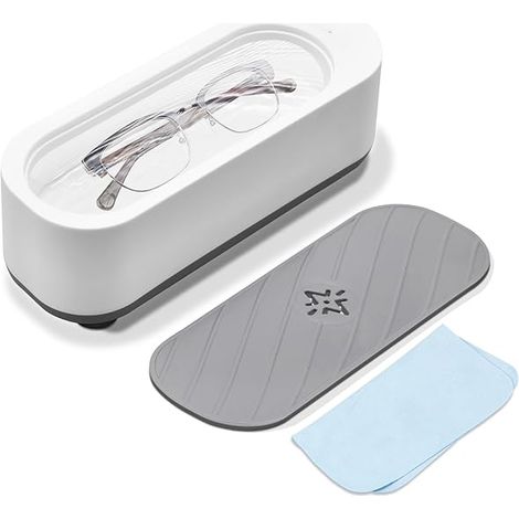 Ultraschall-brillenreiniger, Ultraschall-reinigungsschale, Ultraschallreiniger, Reinigungsbox, Ultraschall-brillenreiniger Für Brillen, Schmuck, Uhren, Halsketten, Ringe