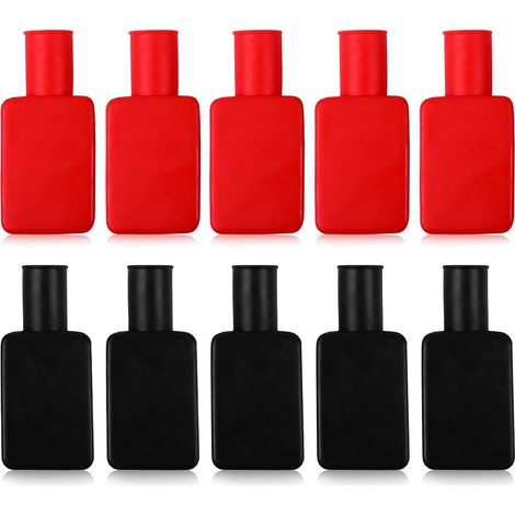 Batteriepolabdeckungen, 10 Stück Batteriepolschutz, Gummikappen Für Batteriepole, Batteriepolkappen, Batterieisolatoren Für Autos, Boote, Lkws, Motorräder