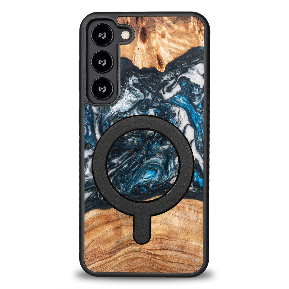 Bewood Unique Case Für Samsung Galaxy S23 Plus – Planeten – Erde Mit Magsafe