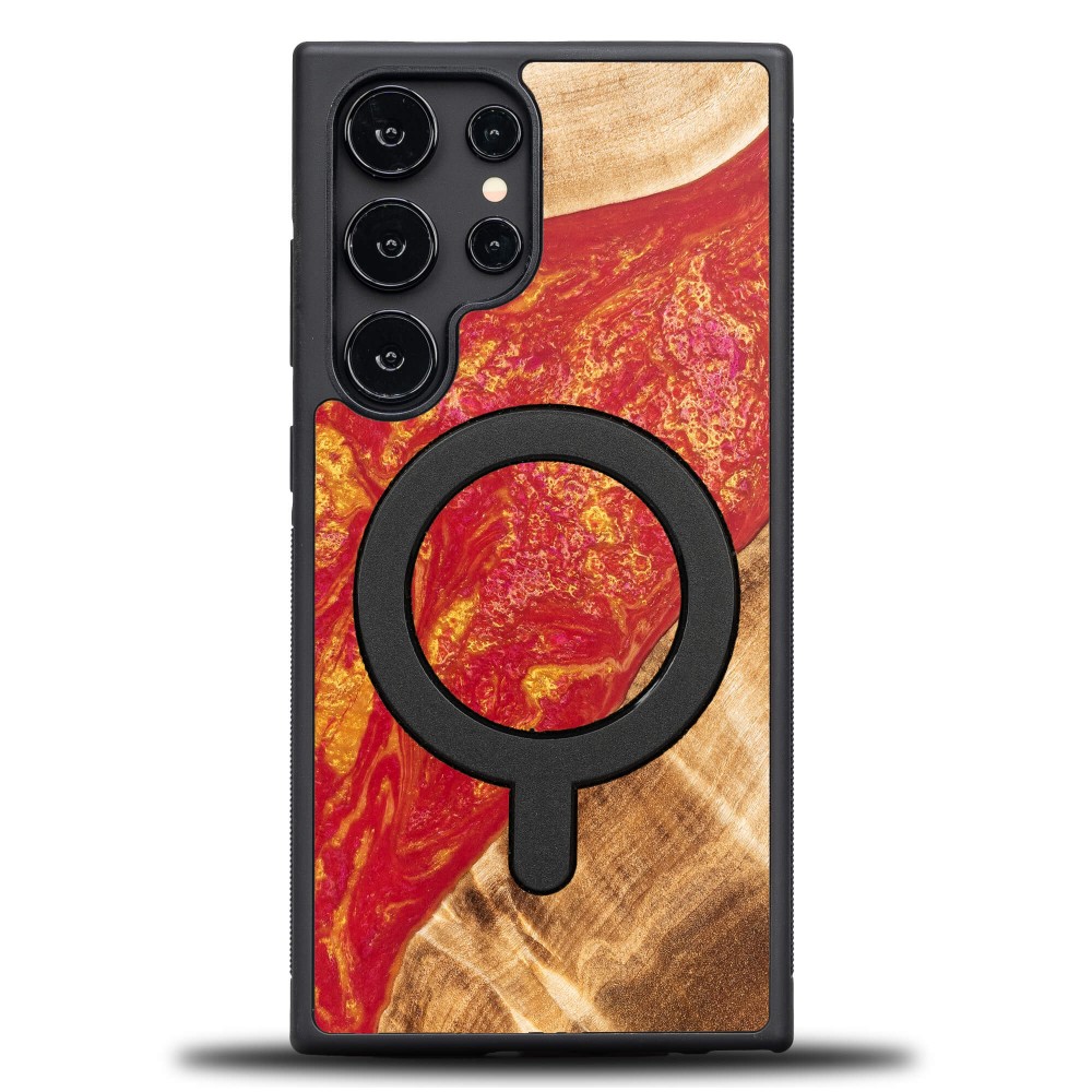 Bewood Unique Schutzhülle Für Samsung Galaxy S24 Ultra – Neons – Paris Mit Magsafe