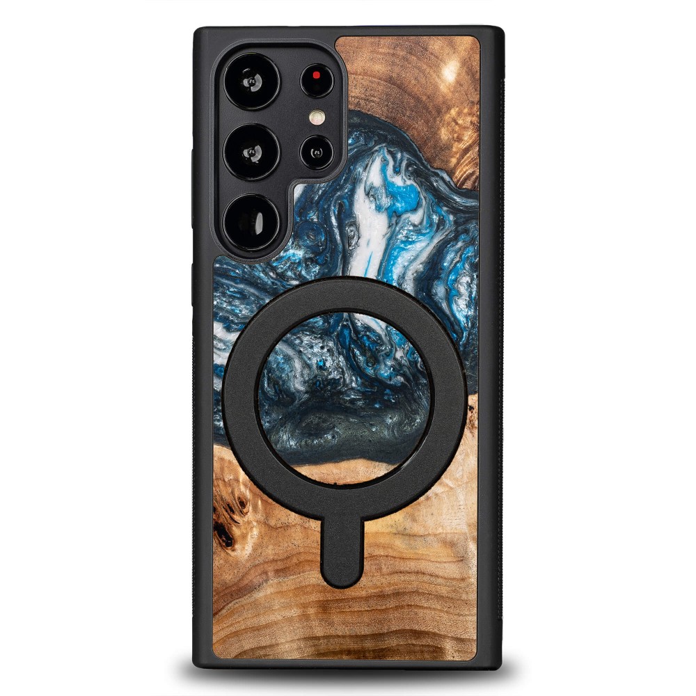 Bewood Unique Case Für Samsung Galaxy S23 Ultra – Planeten – Erde Mit Magsafe