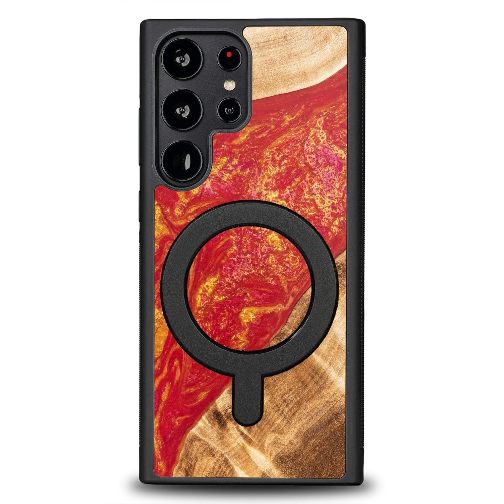 Bewood Unique Schutzhülle Für Samsung Galaxy S23 Ultra – Neons – Paris Mit Magsafe