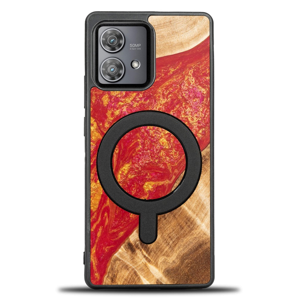 Bewood Unique Schutzhülle Für Motorola Edge 40 Neo – Neons – Paris Mit Magsafe