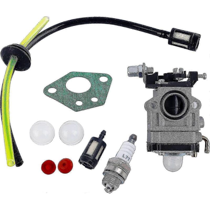 Vergaser-reparatursatz Für 52cc 49cc 43cc Freischneider Mit Dichtung, Schlauch, Zündkerze Und Kraftstofffilter (1 Satz) [br]