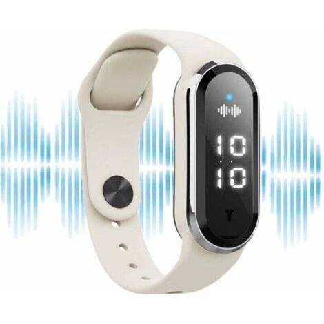 Insektenabweisende Armbänder, Ultraschall-mückenabwehrarmbänder, Elektronische Insektenschutzstreifen, Insektenschutzuhr, Usb-ladefunktion/wasserdicht Für Kinder Und Erwachsene (weiß)