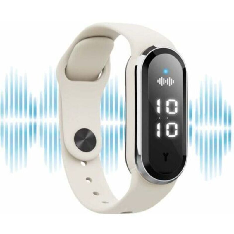Abwehrarmbänder Ultraschall-mückenabwehrarmband Elektronische Abwehrstreifen Schädlingsbekämpfungsuhr Insektenschutz Usb-ladefunktion/wasserdicht Für Kinder Und Erwachsene (weiß)
