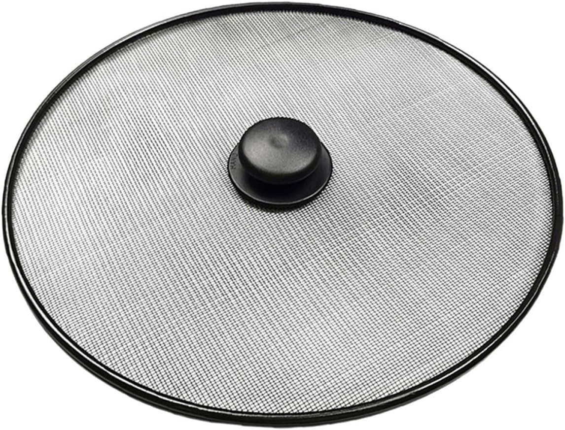 Splash Guard For Frying Pans And Saucepans 25 Cm Stainless Steel Wire Mesh With Handle Grease Splash Guard For Kitchen And Household