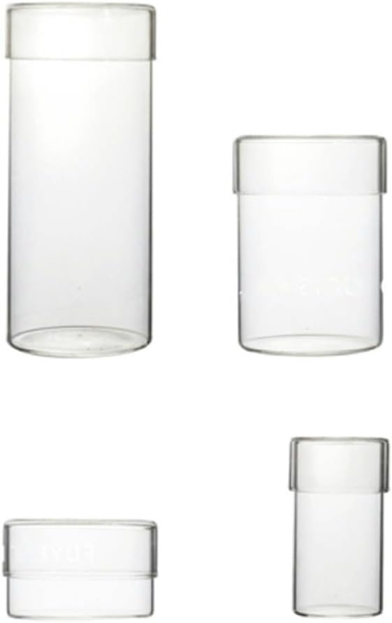 4 Stück Glasvorratsdosen Mit Deckel Luftdichte Lebensmittelaufbewahrungsbehälter Aus Klarem Glas Kaffeebohnenbehälter Für Haushalte Hält Lebensmittel Frisch