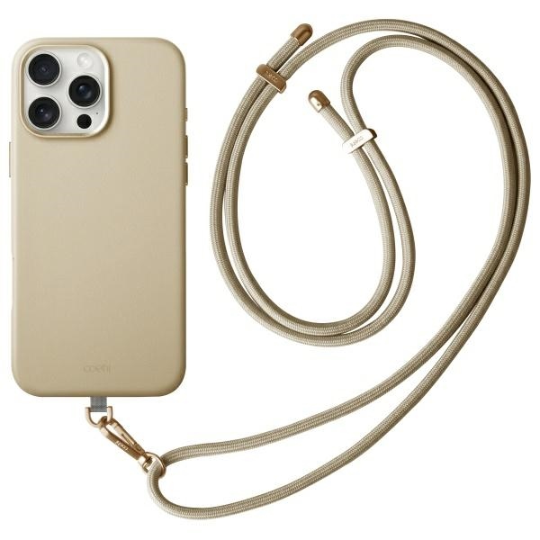 Uniq Coehl Muse Iphone 16 Pro 6,3" Magnetische Ladehülle Creme